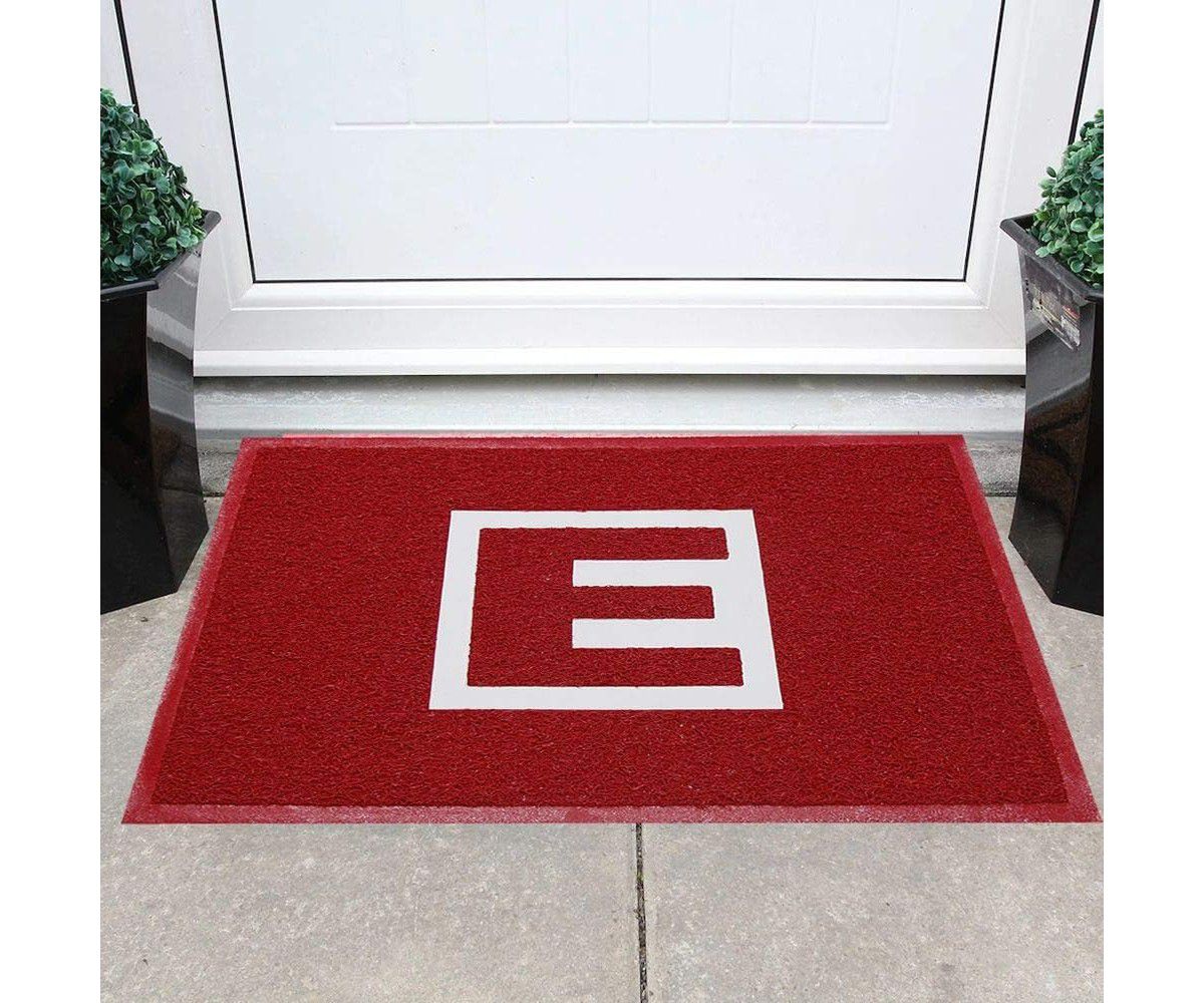 Eczane Kapı Önü Kırmızı  Harfli Paspas 60 cm X 80 cm